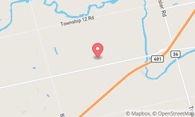 map, Seiling's Floors Inc.