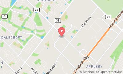 map, Bluebird Self Storage