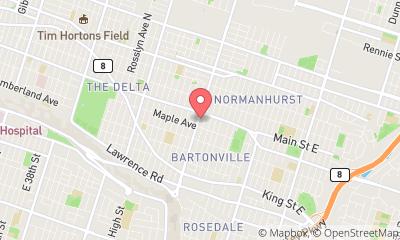 map, DW Painting & Wallpapering Inc