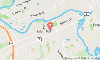 map, MTE Consultants Inc.