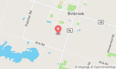 map, Stoney Creek Paving