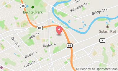 map, O'Brien Paving Inc.