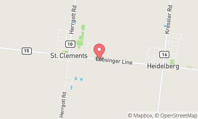 map, Creative Asphalt & Landscape Inc