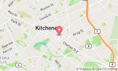 map, Regus - Ontario, Kitchener - Kitchener