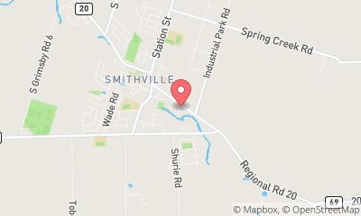 map, Bert Vis Flooring Inc.