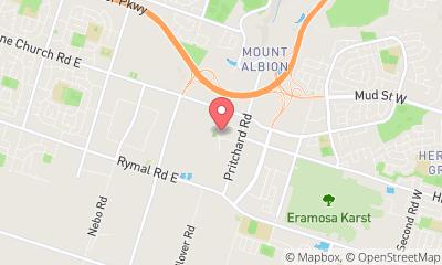 map, Power Vac Services Hamilton & Power Environmental Management
