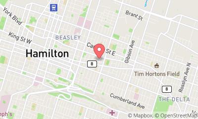 map, Edge's Roofing Co