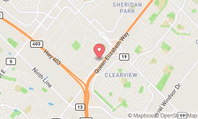 map, Regus - Ontario, Oakville - Winston Park