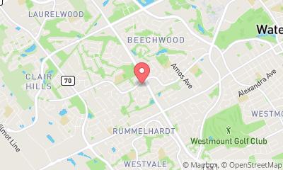 map, Power Vac Kitchener Ltd