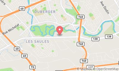 map, Répav - Pavage & Entretien d'asphalte résidentiel et commercial