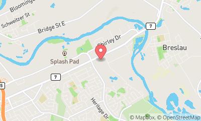 map, Access Storage - Kitchener East