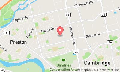 map, Access Storage - Cambridge