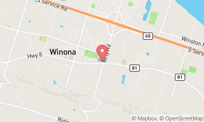 map, WINONA GARDENS