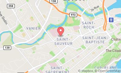 map, G. Paradis Inc.