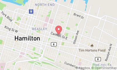 map, About Town Lock & Key