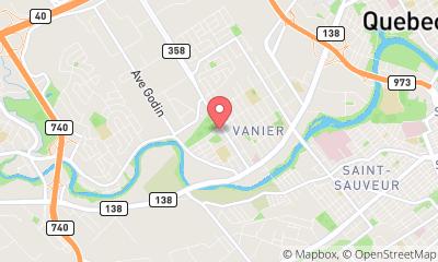 map, Inspection CJL - Inspecteur en bâtiment Ville de Québec