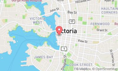 map, Regus - British Columbia, Victoria - Yates