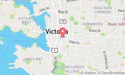 map, Regus - BC, Victoria - The Atrium