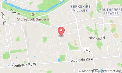 map, McKinley Horticultural Services