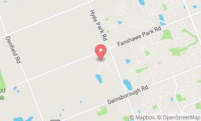 map, Bronnenco Construction Ltd.