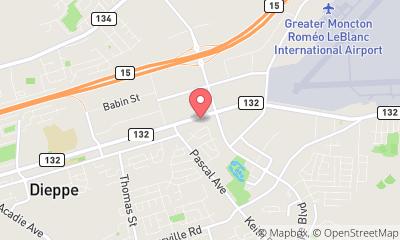 map, Rent Moncton