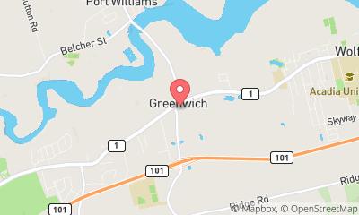 map, Blomidon Nurseries