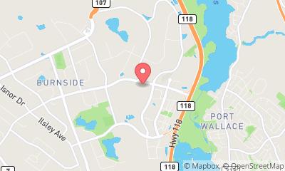 map, rp interiors and WOW Home Staging, Halifax NS