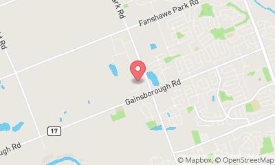 map, Otto & Company Appraisers & Real Estate Consultants (25 years)