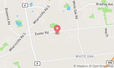 map, ServiceMaster Clean of London