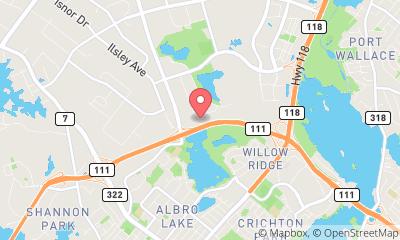 map, Trane Commercial Sales Office