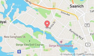 map, Menzies Plumbing & Heating Ltd