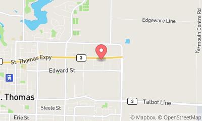 map, Cam's Heating & Air Cond Inc