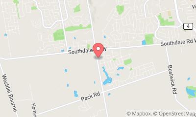 map, All Pro Roofing & SheetMetal Ltd.