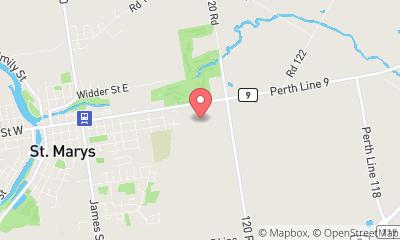 map, Armstrong Paving