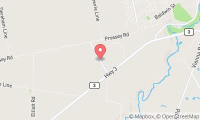 map, Empire Sealing & Paving Ltd