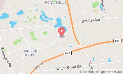 map, Forest City Storage