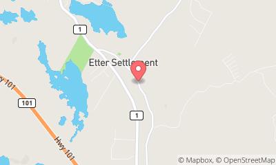 map, Bryan Perrier Contracting