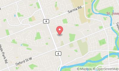 map, 695 Proudfoot Lane