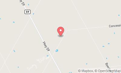 map, Ontario Duct Cleaning Of Middlesex and Oxford Counties