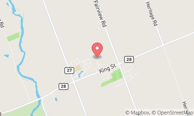 map, Steam Canada Head Office