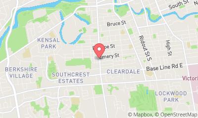 map, United Radio and TV
