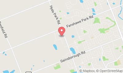 map, Hyde Park Plumbing & Heating Limited