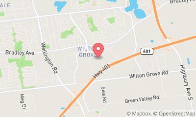 map, A2Z Building Maintenance Inc.