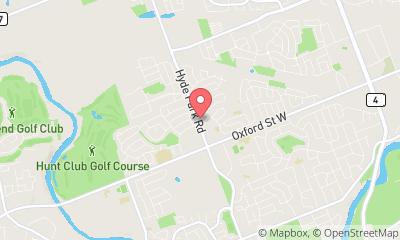 map, Branton Building Maintenance Inc.