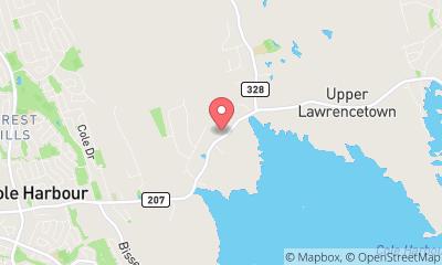 map, G W Asphalt Paving Ltd