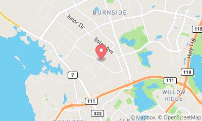 map, Rainbow International of Halifax