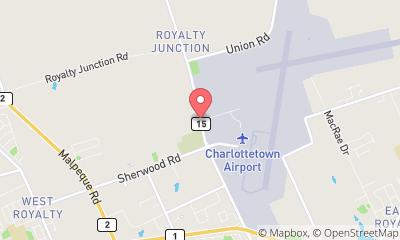 map, WINMAR Property Restoration Specialists - PEI
