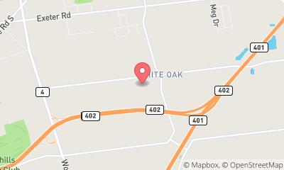 map, Pitcher Perfect Groundskeeping Inc.