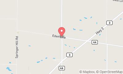 map, BennyG Exteriors decks and fences