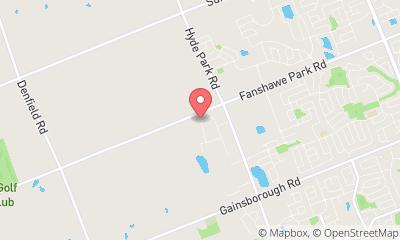 map, True North General Contractors Inc